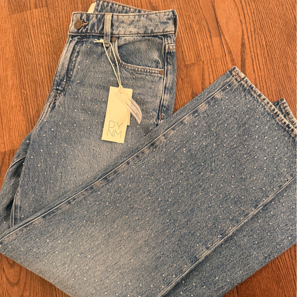 NWT Rhinestone Jeans